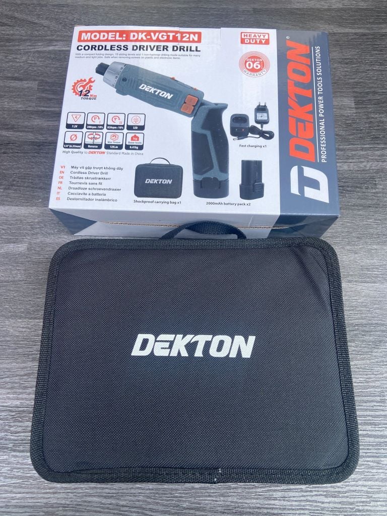 Máy vít gập trượt 7.2v Dekton DK-VGT12N