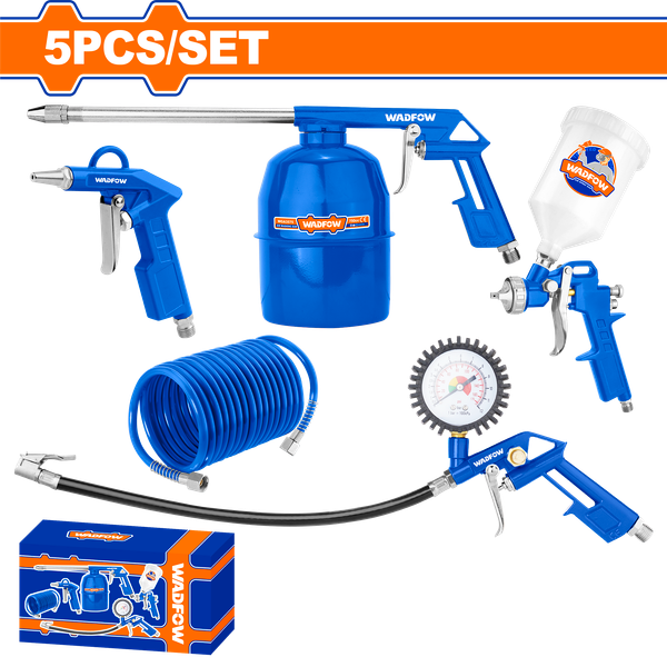 Bộ dụng cụ dùng khí nén 5 chi tiết Wadfow WAX1505