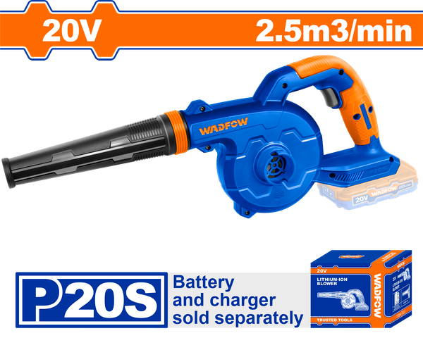 Máy thổi bụi dùng pin 20V (không bao gồm pin & sạc) Wadfow WBLP510