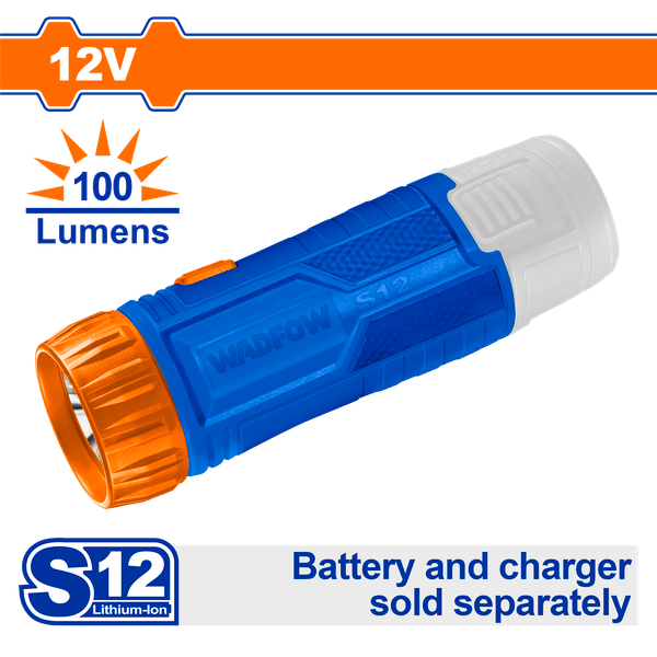 Đèn pin dùng pin 12V WADFOW WFLLI912 (không kèm pin sạc)