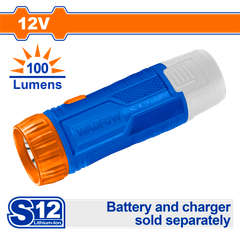 Đèn pin dùng pin 12V WADFOW WFLLI912 (không kèm pin sạc)