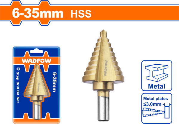 Mũi khoan tháp 6-35mm WADFLOW WJD1406