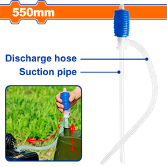 Dụng Cụ Bơm Hút Chất Lỏng Bẳng Tay 550Mm WCYB1301 WADFOW