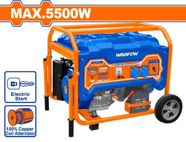 Máy Phát Điện Chạy Xăng Wadfow 5.5KW WGEAA08