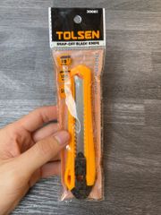 Dao rọc giấy Tolsen 30081 18 x 100 mm (Vàng)