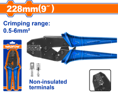 0.5-6mm Kìm bấm cos Wadfow WCP1609