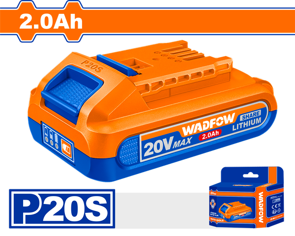 Pin Lithium-Ion 20V/2.0Ah Wadfow WLBP520