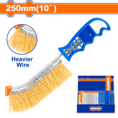 Bàn chải đánh gỉ cầm tay 250mm WADFOW WBH1101
