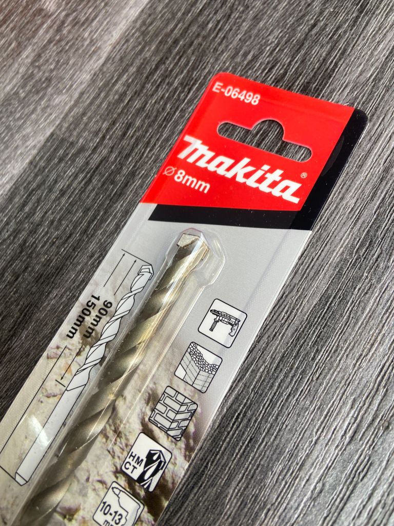 MŨI KHOAN TƯỜNG CHUÔI Kẹp 8X150MM Makita E-06498