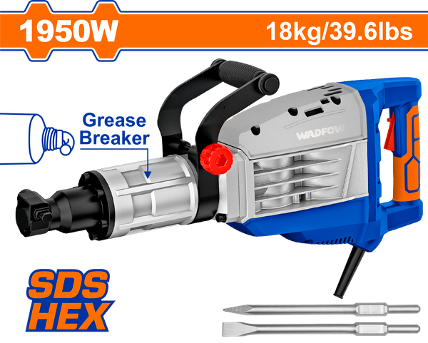 Máy đục bê tông 1950W Wadfow WDB2D95