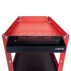Khay đựng chai xe đẩy CSPS 03 ngăn - 71cm màu đen VNDUC71055BB1