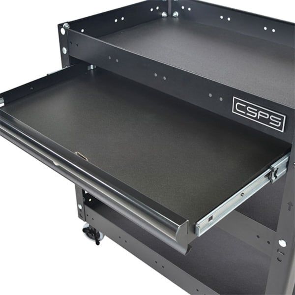 Hộc kéo xe đẩy CSPS 03 ngăn - 71cm màu đen VNDUQ02001BB1