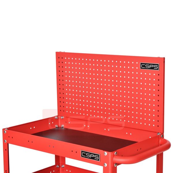 Vách lưới xe đẩy CSPS 03 ngăn - 71cm màu đỏ VNDUQ09001BC1