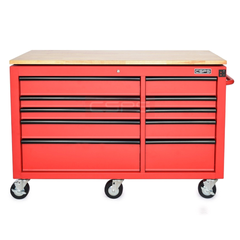 Tủ dụng cụ CSPS 142cm - 10 hộc kéo màu đỏ VNEC14210BC1M