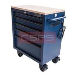 Tủ dụng cụ CSPS 76cm - 05 hộc kéo không nâng hạ màu xanh VNTC07605BL1M