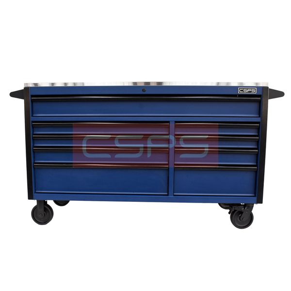 Tủ dụng cụ CSPS 152cm - 09 hộc kéo màu xanh dương VNTC15209BL1M