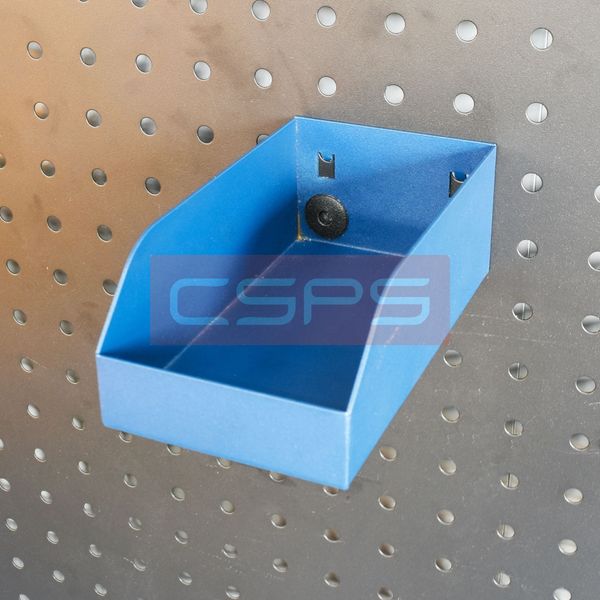 Khay vách lưới CSPS 100mm màu xanh VNTY100BL1