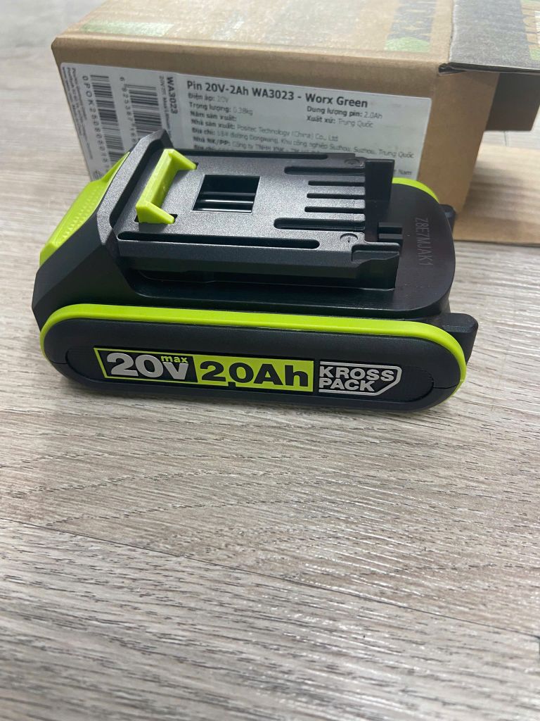 Pin 20V-2Ah Worx WA3023