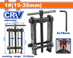 Cảo chữ H WADFOW WGP8A0 cảo bạc đạn ngoài có 3 kích thước