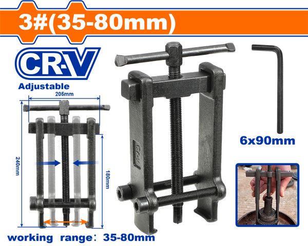 Cảo 3 chấu WadFow WGP3A08 8