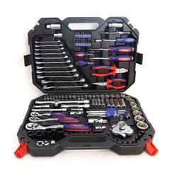 Bộ công cụ cơ khí các loại có hộp đựng (1 set = 123 cái) Workpro - WP202533