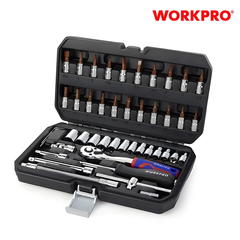 Bộ đầu cờ lê thay thế 1/4 inch (1 SET= 46 cái) WP202540