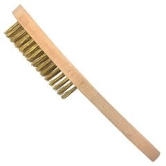 Bàn chải sắt bọc đồng tay cầm bằng gỗ, kích thước 4X15
Workpro - WP253004