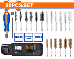 Bộ 20 Cọ Thép Vệ Sinh ống WADFOW WTB4520