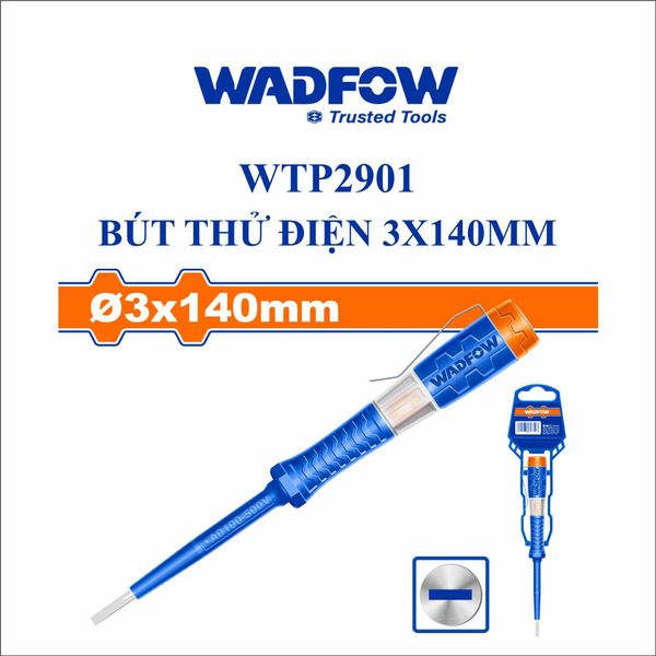Bút thử điện 3x140mm WADFOW ĐỒ NGHỀ WTP2901