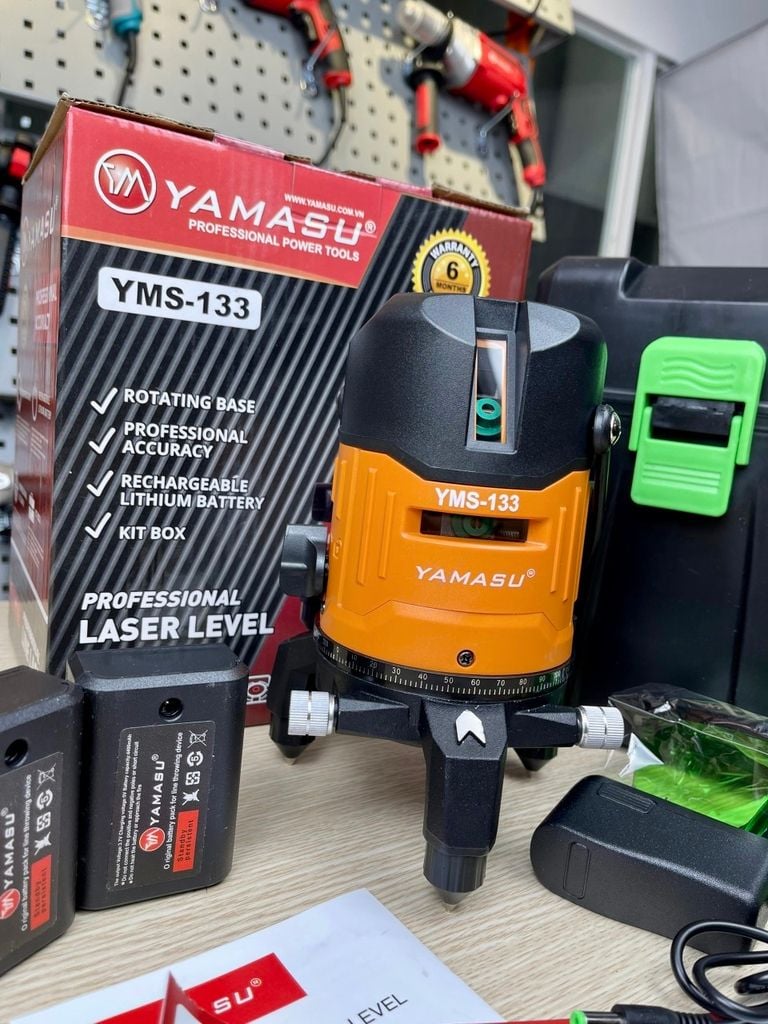 MÁY LASER CÂN BẰNG 5 TIA XANH