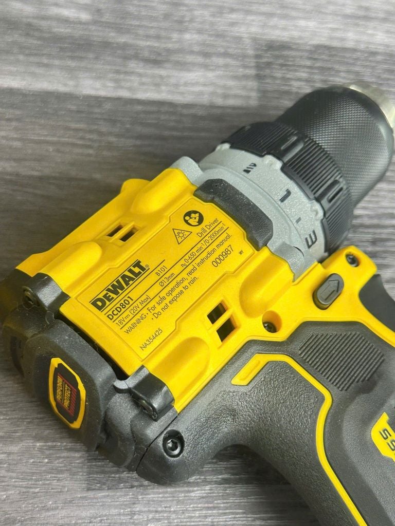 Máy khoan pin 20V Dewalt DCD801N-B1 (Chưa Pin & Sạc)