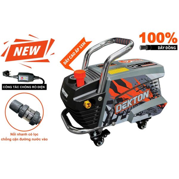 Máy rửa xe có chỉnh áp Dekton DK-CWR3001XPRO