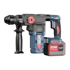 20V KHOAN BÚA ĐỤC SDS plus 3.5J 4.0Ah Jiangsu YUP YP20 H30M-4.0