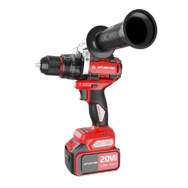 20V/4.0Ah Máy khoan vít búa lực siết 160Nm tần số 32000bpm SFUNPRO S20 DCD13A-THAN