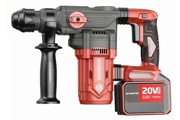 Máy khoan búa đục lực đập 3.5J SDS plus SFUNPRO S20 DCD30A-THAN