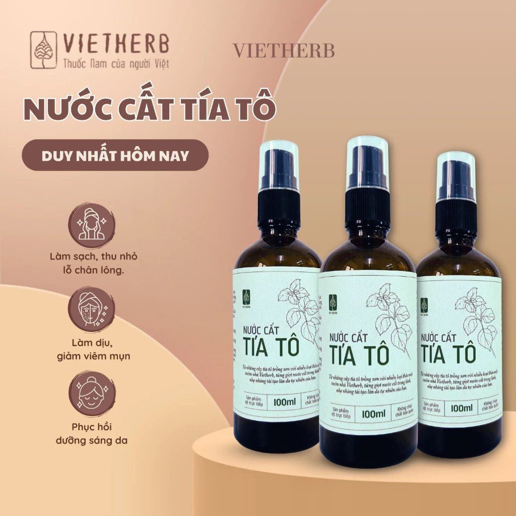 Nước cất tía tô