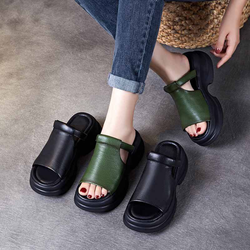 Dép nữ thời trang  đế cao GDG498
