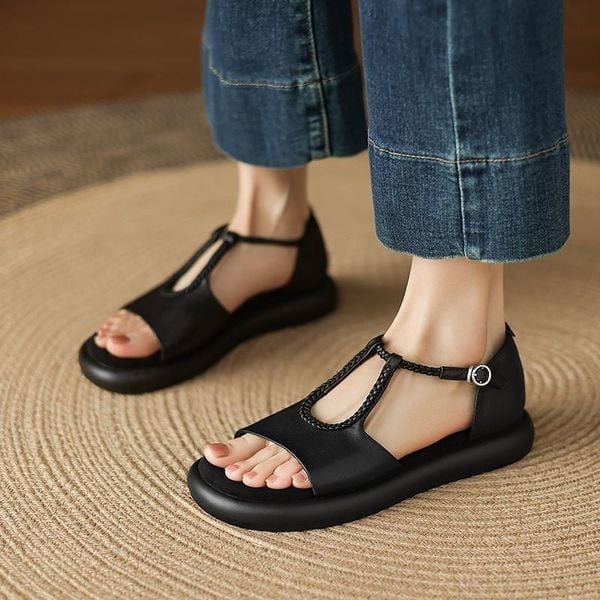 Sandal đế xuồng kiểu dáng Hàn Quốc GDG484 