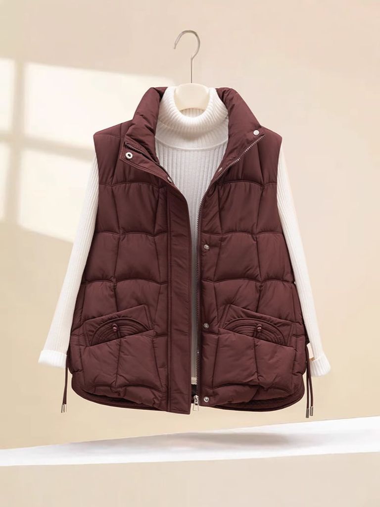 Áo phao gile thời trang thu đông AKG119