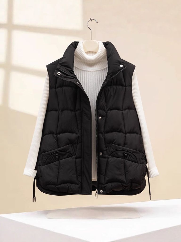 Áo phao gile thời trang thu đông AKG119