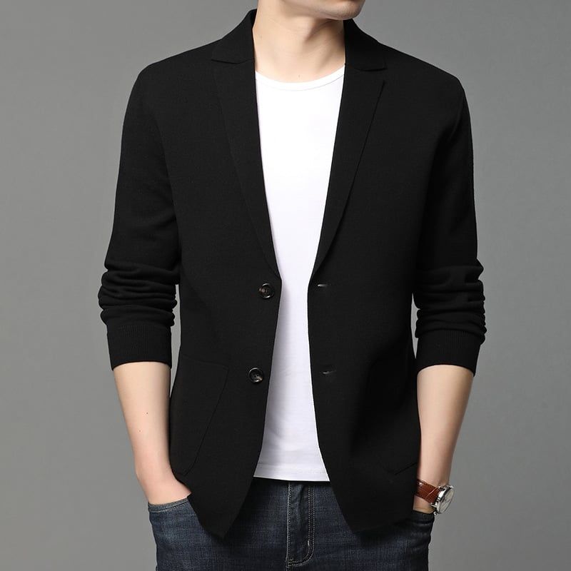 Áo len cardigan cổ vest sang trọng AKN154