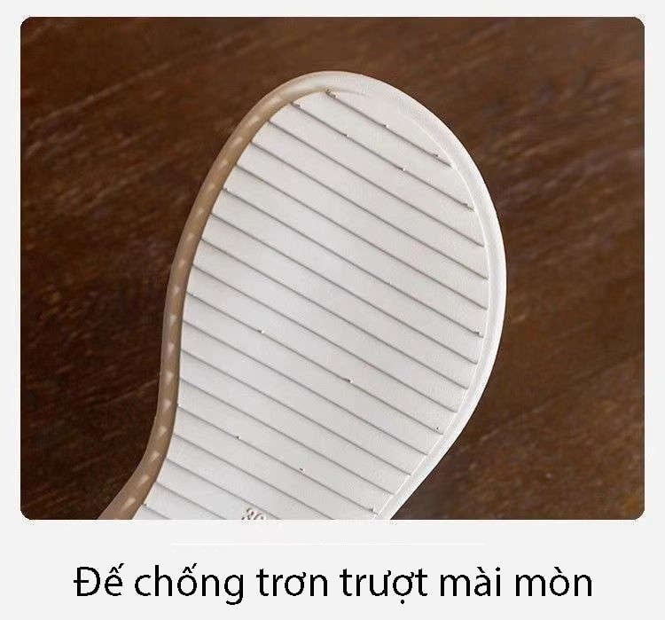 Dép nữ đế cao kiểu dáng cổ điển GDG491
