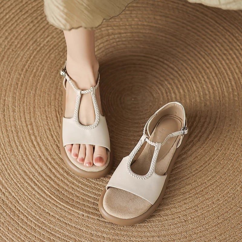 Sandal đế xuồng kiểu dáng Hàn Quốc GDG484