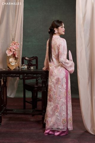 Quần áo dài KÍNH HOA