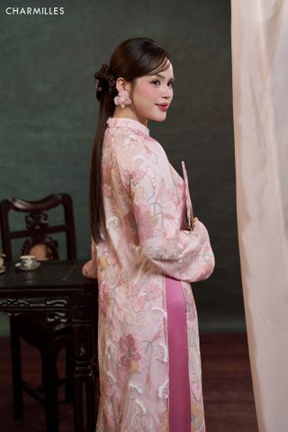 Quần áo dài KÍNH HOA