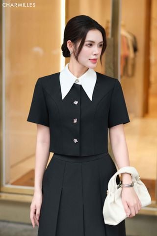Áo croptop ,cổ đức