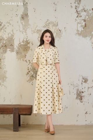 Đầm SN , xoè cổ vuông(MA168)