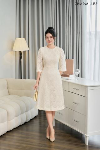 Đầm TL zen cổ ngọc