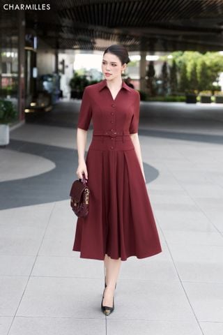 Đầm xoè CĐ , đỉa đôi tay lỡ