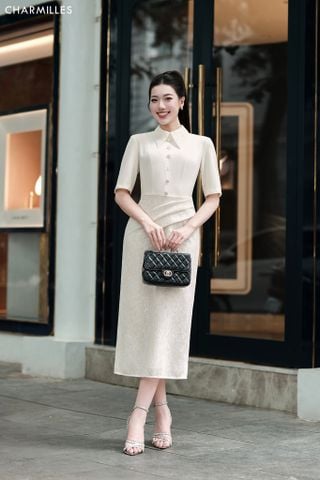 Đầm A , CĐ mí eo